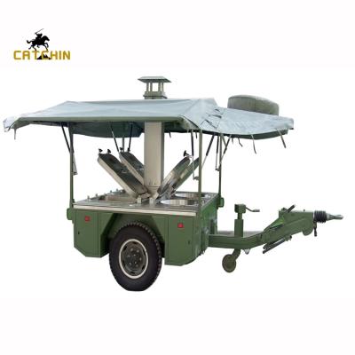 China Camper Cooking Military Food Supply Camp Field Mobile Kitchen Trailer Military Logistics Equipment XC-250 for sale