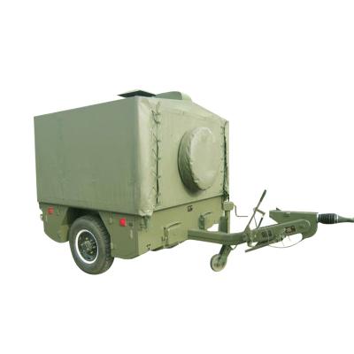 China Mobile Water Purifier Trailer Military Outdoor Field Water Purification Kitchen Trailer for sale