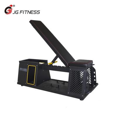 China Desktop Fitness Multifunctional Weightlifting Bench Adjustable Box with Dumbbell Storage for sale