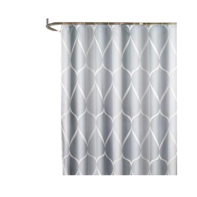 China Sustainable Reputable Waterproof Shower Curtain Set For Bathroom With Good Quality for sale