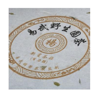 China Handmade Professional Production Screen Printing Handmade Rice Paper Art Paper Flower And Grass Decoupage Paper for sale