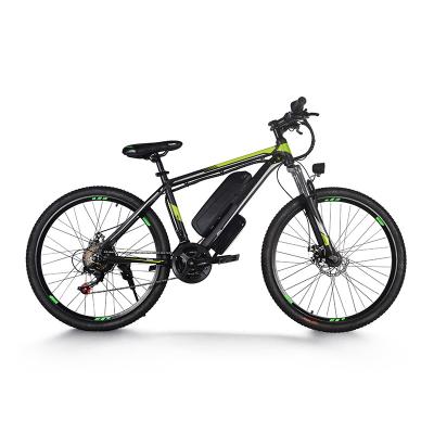 China Aluminum Alloy Foldable Electric Bicycle 26 Inch Off Road Battery Mountain Bike 350w External Motor Bicycle for sale