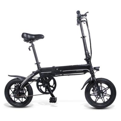 China Electric bike 400w 350w 36v 8ah 48v 15ah aluminum alloy 14 inch folding electric bicycle for sale