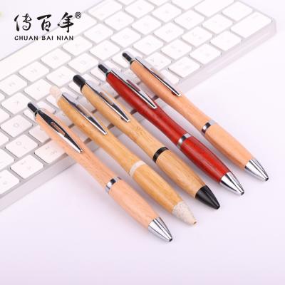 China Promotional Luxury Pen Eco Friendly Bamboo Ball Wooden Pen Hot Selling Wholesales Promotional for sale