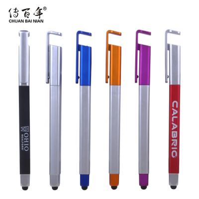 China Promotional Stylus Pen 2021 New Design Custom Square Stylus Pen With Phone Holder for sale