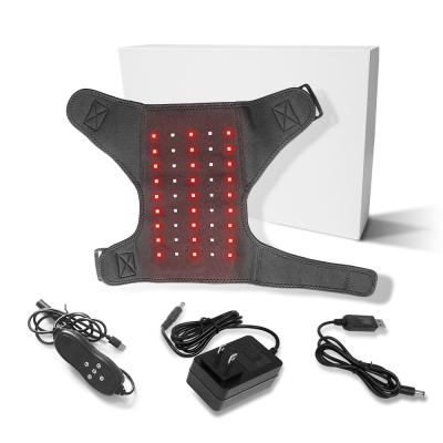 China Wholesale REDYU 2021 Single Shoulder Blood Vessel Removal Near Infrared Red Light Therapy Belt For Pain Relief for sale