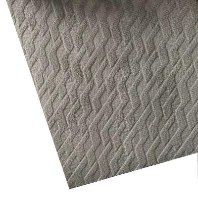 China Factory Wholesale Waterproof Embossed Fabric With Sponge For Car Seat / Bus Seat / Furniture Fabric for sale