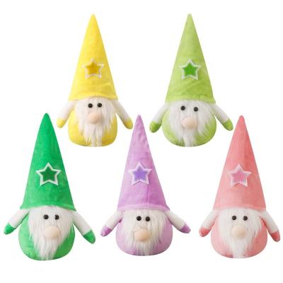 China Merry Christmas Decoration Gnome Plush Christmas Decoration Five-pointed Star Doll Christmas Doll Dwarf Elf Ornaments Children's Gifts for sale