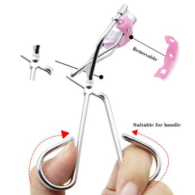 China Beauty Care Makeup Tools Professional Rose Gold Eyelash Curler False Eyelashes Curving Metal Accessories Beauty Makeup Tools For Women for sale