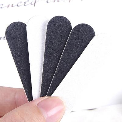 China Beauty Care Makeup Tools Mini Nail Files Bulk Black, 100 Pcs Disposable Travel Double Sided Size For Men, Women, Kids for sale