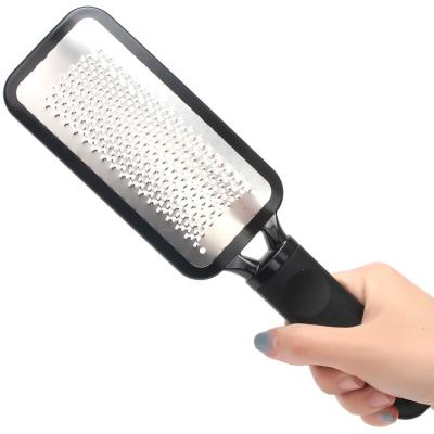 China Hot Sales Sharp And Durable Sharp And Durable Foot Handle Foot Scrubber Black Plastic Folder for sale