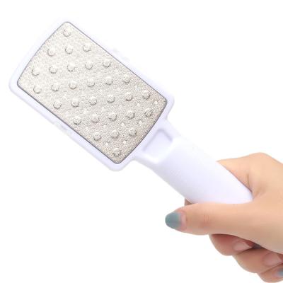 China Hot Selling Strong And Durable Remove Dead Handle Plastic Pedicure Skin Square Foot Folder White Callus Remover for sale