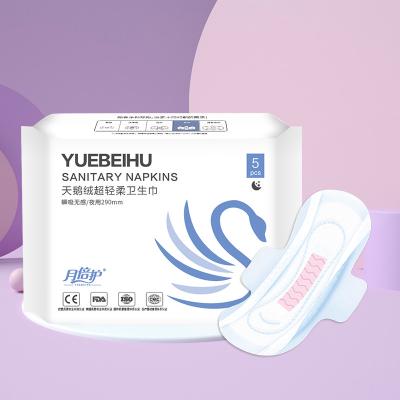 China Women'S Pads For Period Panty Sanitary Pads Quick And High Absorbency Fluorescent Agent Free for sale