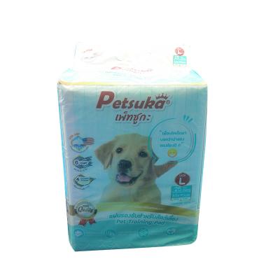 China Bathroom Indoor And Outdoor Puppy Pads 23x36 With SAP Superabsorbent Molecule for sale