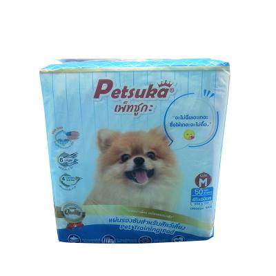 China Eco Friendly Disposable Puppy Training Pads With SAP Super Absorbent Molecule for sale