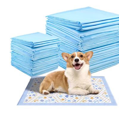 China Dog Pee Pads Disposable Pet Mats With Wetness Indicator ISO1348 FDA FSC for sale