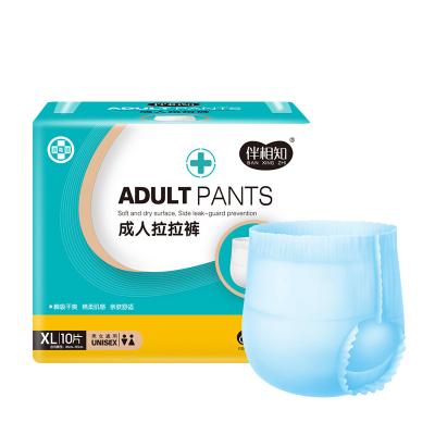 China OEM China Wegwerp adult pull up luier High Absorptie Hygiëne en gezondheid volwassen panty luier Te koop