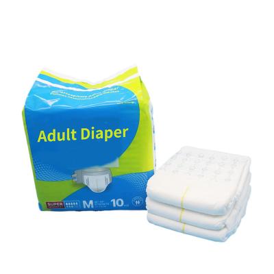 China Hypoallergenic Adult Diapers With Wetness Indicator And Elastic Waistbands (20 Diapers/Pack) for sale