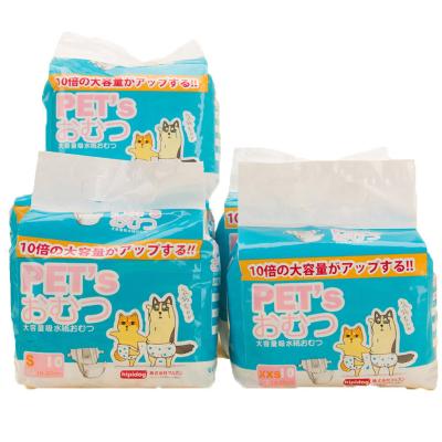 China Sanitary Pants Cat Small Dogs Diaper Viable Pet Physiological Pants Diapers for sale