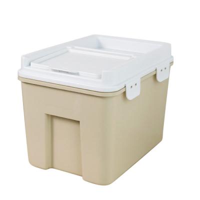 China Sustainable Pet Food Storage Multicolor Large Capacity Sealed Moisture Proof Bucket for sale