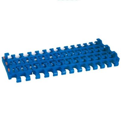 China Hotels 2400C Flush Radius Grate With Plastic Clamping Nut Edge Conveyor Belts Modular Belt for sale