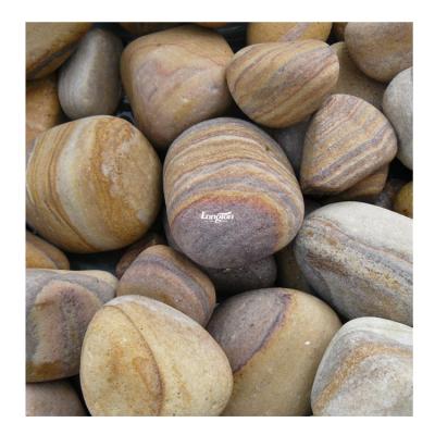 China Farmhouse Wholesa Rainbow Pebbles China Multicolor Natural Stone Mosaic Swimming Pool Gareden Tiles for sale