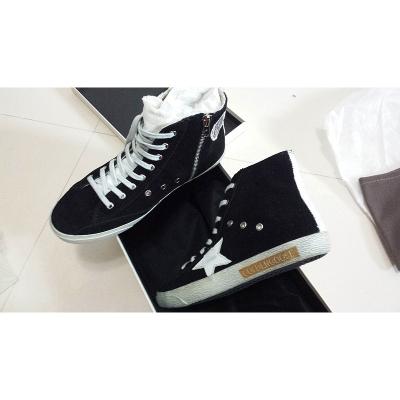 China Good Fashion Francy Black Lovers Running Shoes Dirty Sheer Fashion Trend Goldens Sneakers Gooses Mesh for sale