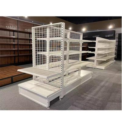 China Double Sided Direct Selling Grocery Shelf Supermarket Shelf Display Racks Display Racks For Store for sale