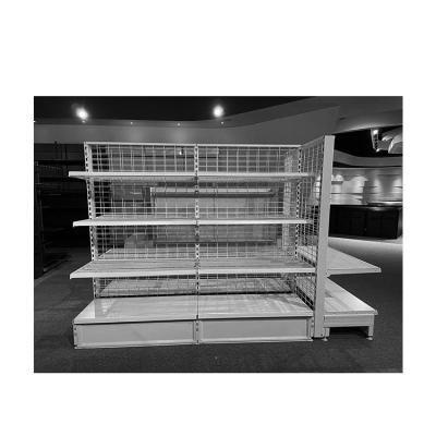 China Double Sided Cheap Supermarket Shelves Store Shelves Store Racks Shop Display Shelf Steel Rack for sale