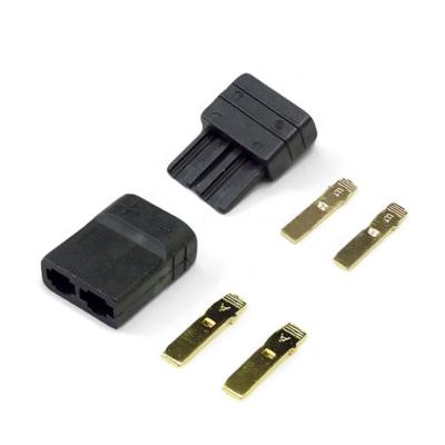 China Power Mass Gold Plated TRX Plug Big Current 100A Thickened Male-Female Connectors For RC Brushless ESC Battery Models for sale