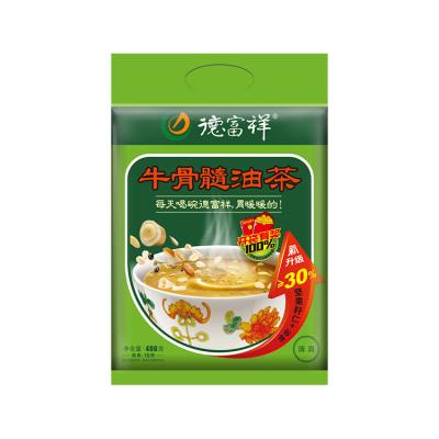 China Normal Hot Sale Grain Products Raw Instant Porridge Production Line Marrow Solid Flavor Beef Food 400g Instant Soup Porridge for sale