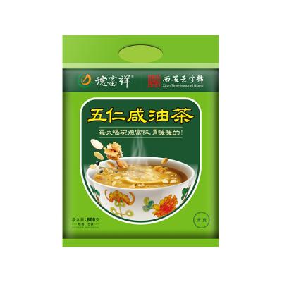 China Wholesale hot sale high quality china special natural wuren flavor salty instant oatmeal for nutritious breakfast and snack for sale