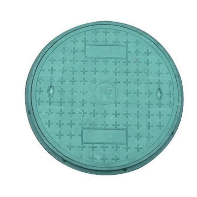 China Modern Customized Heavy Duty Cast Iron Round T T Iron Manhole Cover With Grate for sale