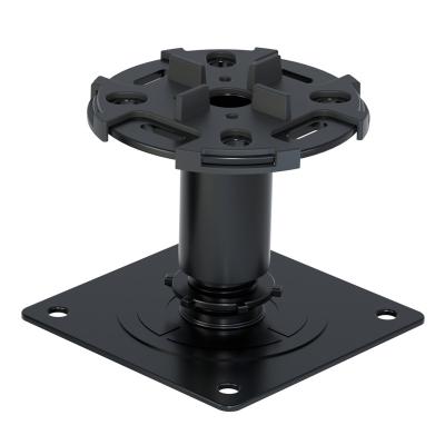 China Modern anti-fire non-combustible floor support steel pedestal(42-63mm) for sale