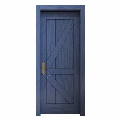 China Waterproof Designs Interior Main Door Wooden Solid Wood Doors With Solid Wood Frame for sale