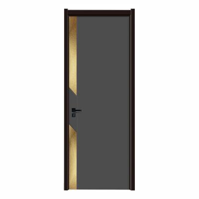 China Low price waterproof high quality foreign style paint bedroom solid wood composite door for sale