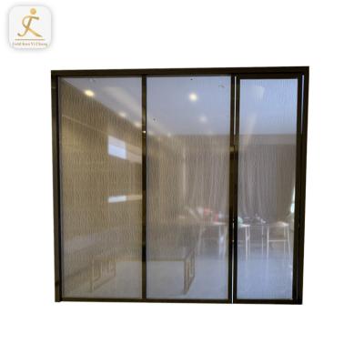 China Durable Decorative Indoor Office Partition Panels Full Height Stainless Steel Wall Panels Partition for sale