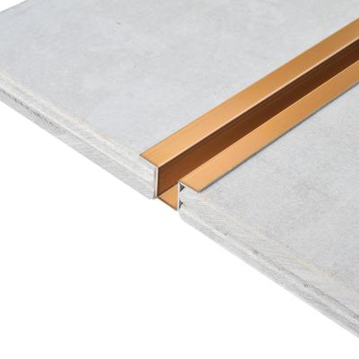 China Modern Flooring T Tile Trim Stainless Steel Trim Flooring Tile Trim Decoration Profiles for sale