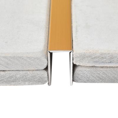 China Modern U Shape Profile Small Size Tile Trim 0.8Mm 1Mm Stainless Steel Tile Trim Edging for sale