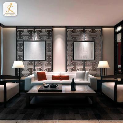 China modern living room stainless steel interior 3d wall cladding SUS304 316 decorative wall panel Wear-resisting decorative panel for sale