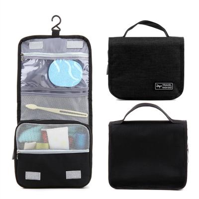 China Viable Storage Waterproof Washable Makeup Brush Hook Bag Travel Oxford Cloth Cosmetic Storage Bag Organizer for sale