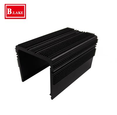 China Enclosure extruded aluminum profiles, anodizing aluminum, high power heat sink for sale