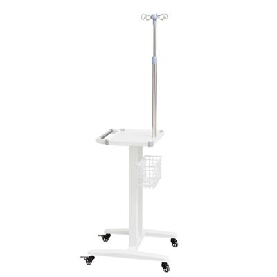 China Medical Metal Hospital Furniture Stainless Steel Infusion Drip Rack Type I.V Pole IVY-J01 for sale