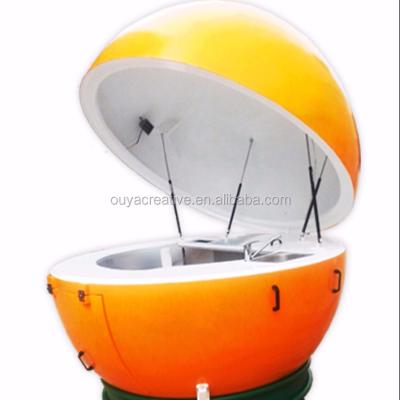 China Water Proof Outdoor Selling Snack Cart For Mobile Kiosk In Scenic Area Food Kiosk for sale