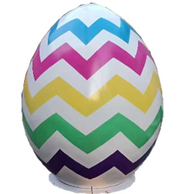 China Water Proof Easter Commercial Outdoor Fiberglass Giant Egg Decoration for sale