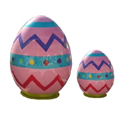 China Outdoor Large Water Proof Giant Easter Egg Plastic Mall Easter Egg for sale