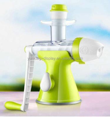 China Plastic slow juicer (green, red, white, blue) for sale