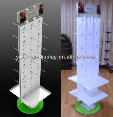 China Plastic Custom Jewelry Shop Counter Display Stands With Plastic Panel for sale