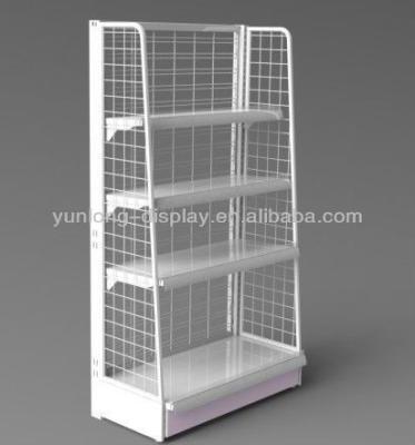 China YL-S-024 Single Sided Wire Shelving Shop Display for sale