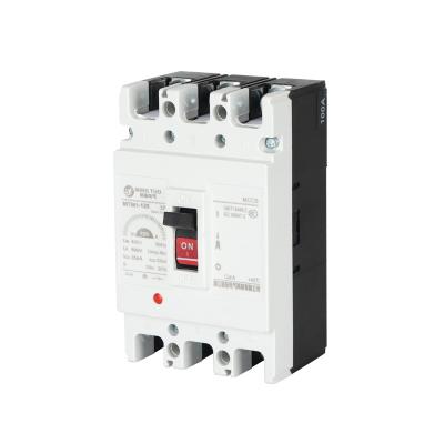 China MCCB 4P32A, 40A, 50A low voltage products motor overload and short circuit protection thermal magnetic switch safety breaker mccb ICU: 35kA ICS: 22kA for sale